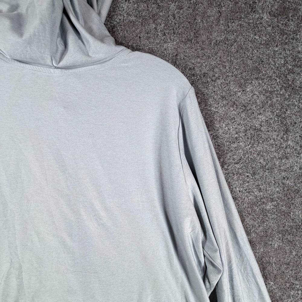 Fabletics Full Zip Hoodie Womens L Light Blue Modern Lightweight Comfort Stretch - Picture 12 of 16